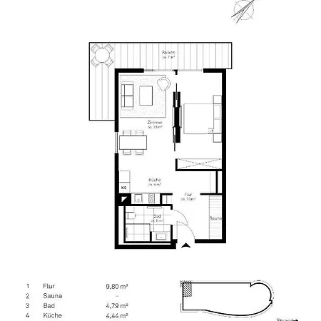 White Pearl 2.08 Apartment Timmendorfer Strand